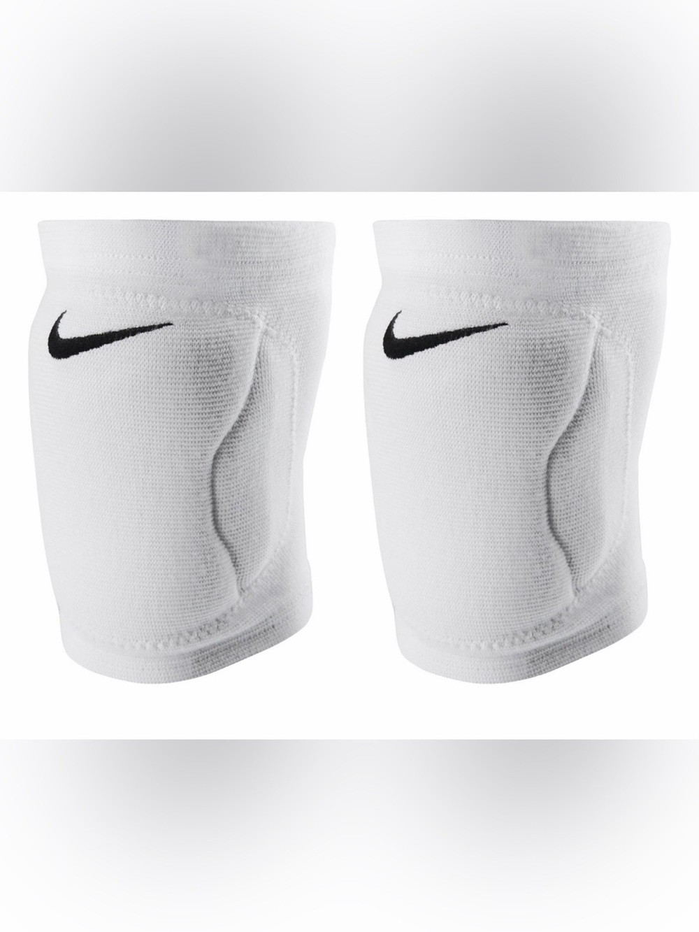 *Worn Once* Nike Streak Volleyball Knee Pads in White, Size XS/S